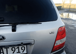 Klapa bagażnika tył tylna Kia Sorento 4