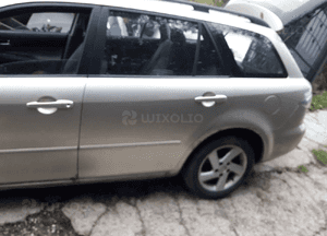 Mazda 6 02-07 Kombi Klapa tylna tył  z szyba w kolor 27B 3