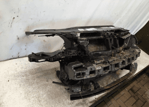 Pas przedni vw volkswagen passat B6 2.0TDI belka okular chłodnica wody wentylator obudowa zamek komplet 4