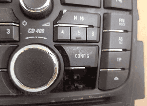 Panel sterowania radia Opel OE 13360091 2