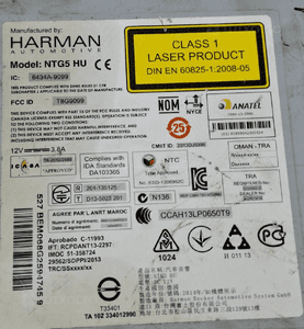 Mercedes-Benz W205 Radio Nawigacja Multimedia NTG5 HARMAN A2059008430 5