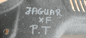 Tapicerka boczek bagażnika prawy tył tylna Jaguar XF X250 8X23-F45422-AL 6