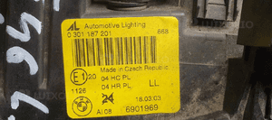Lampa lewy przód przednia lewa BMW 3 E46 Compact 6901969 6