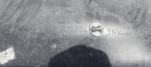 Nadkole lewy tył tylne lewe Fiat 500 51820274 51934461 5