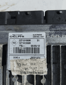 STEROWNIK SILNIKA KOMPUTER RENAULT CLIO III KANGOO II 1.5 DCI 237101989R 4