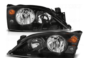 LAMPY Reflektory FORD MONDEO MK3 00-07 BLACK DEPO 1