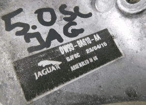 Jaguar xe X760 xj X352 xk 5.0 sc łapa wspornik mocowanie silnika rolki paska klinowego 6