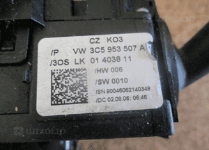Przełącznik zespolony vw audi seat skod 3C0953549A 4