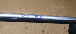 Listwa zgarniająca drzwi prawy przód chrom VW Passat B5 FL 3B0837478E 8