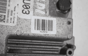 Sterownik silnika moduł ECU komputer Bosch 1.6 HDI PEUGEOT 308 II CITROEN C4 II  9809478580 4