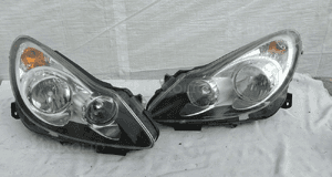 Lampa przód przednia lewa prawa opel corsa d 13217455 13217456 uk 1
