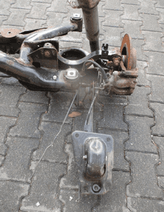 OŚ BELKA ZAWIESZENIE TYŁ TYLNE WÓZEK TYŁ TYLNY SKODA SUPERB II 2 5N0505235Q 10