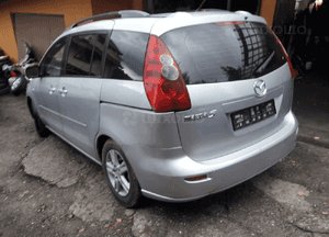 Mazda 5 05-10 Dach kompletny relingi szyba szyby boczna błotnik 1