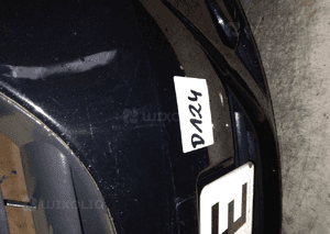 Zderzak przód przedni opel corsa d Z20R czarny halogeny 4
