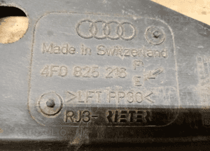 Osłona płyta podwozia prawy tył tylna prawa Audi A6 C6 4F0825216E 6
