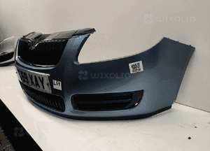Zderzak przód przedni skoda fabia 2 ii 9154 błękitny 3