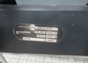 HAK HOLOWNICZY ELEKTRYCZNY BMW X3 G01 2017- 18