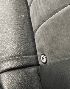 MERCEDES R 251  fotel fotele tylne skora alcantara  czarna skóra idealne Drugi rząd ISOFIX 5