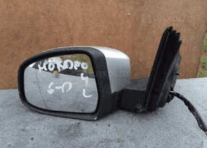 Lusterko elektryczne lewe ford mondeo MK4 6-PIN srebrny 62 oryginał wysyłka! 3