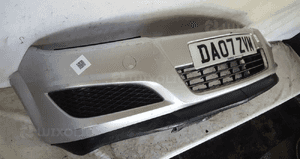 Zderzak przód przedni do opel astra h 3 iii lift fl Z157 srebrny 4