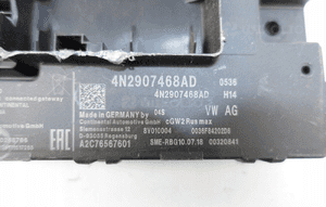 Vw skoda audi seat sterownik moduł gateway 4N2907468AD 6