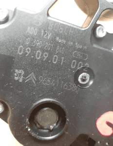 SILNICZEK WYCIERACZKI TYLNEJ CITROEN C4 PICASSO 06-13 r. 9654116380 2