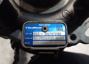 Turbosprężarka peugeot 508 2.0 hdi 163KM 9807873180 4