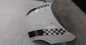 Maska pokrywa silnika do suzuki swift MK4 iv biała 26U 4