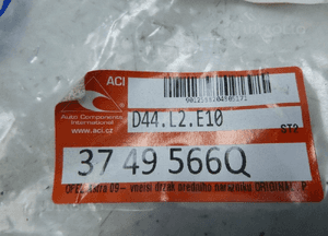 Opel astra j ślizg uchwyt mocowanie zderzaka oryg 9