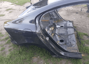 Volvo S60 ii błotnik prawy tył ćwiartka 3