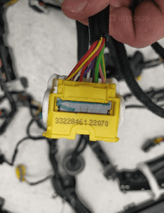 PEUGEOT 208 II PRZEWODY KABLE INSTALACJA WIĄZKA KABINY WNĘTRZA ORYGINAŁ 23