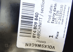 Audi A3 sportback 8Y4 próg słupek prawy 8y4809840 9