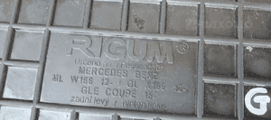 Dywaniki wycieraczki gumowe Rigum Mercedes GL X166 W166 7