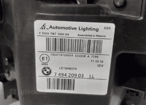 BMW X5 G05 / X6 G06 Lampa Laser BLACK L - 13379 9