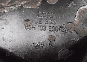 MISKA OLEJOWA AUDI 06H103600G 1.8 CDH + 03C907660H CZUJNIK POZIOMU OLEJU 5