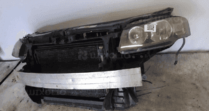 Pas przedni audi A3 8P 2.0 tdi diesel belka okular chłodnica wody wentylator obudowa zamek komplet 2