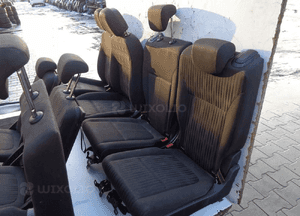 Fotele siedzenia wnętrze opel zafira c 7 osób 9