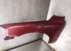 Błotnik przód przedni lewy volvo S60 V70 ii bordowy 454-46 bez migacza 2