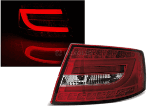 Lampy AUDI A6 C6 4F SEDAN 04-08R LED BAR RED 6 PIN 1