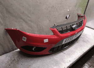 Zderzak przód przedni ford focus MK.2 2 lift ii C0 czerwony lift fl halogeny 3