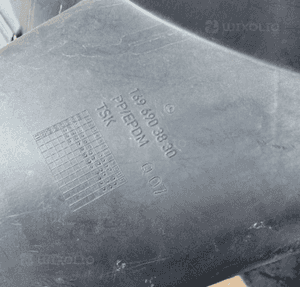 MERCEDES A 169  NADKOLE NADKOLA przod przednie prawe 3
