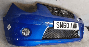 Zderzak przód przedni do kia picanto 1 i lift fl grill halogeny T3 niebieski 5