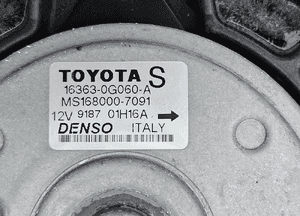 Toyota Avensis T25 Corolla Verso 2.0 2.2 D4D wentylator wentylatory chlodnicy 4