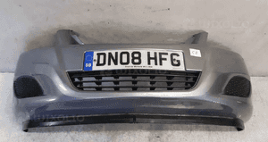 Zderzak przód przedni do opel zafira b lift fl Z163 szary 1