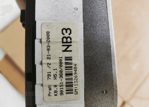 Panel nawiewu klimatyzacji 13269404 90151-360 opel astra h 3 iii 3