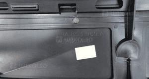 LISTWA DRZWI LEWY TYŁ AUDI Q4 E-TRON 89A853969A 6