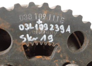 Koło zębate wałka rozrządu audi 1.9TDI 038109111E 4