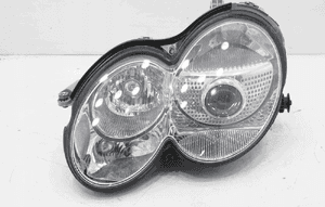 Reflektor xenon lewy mercedes sl R230 02 europa 1
