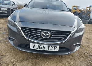 Kompletny przód maska zderzak lampa błotnik mazda 6 iii gj uk 1