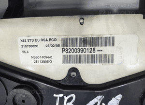 LICZNIK RENAULT TRAFIC II OPEL VIVARO A 1.9 DCI P8200390128 8200390128 01- 5